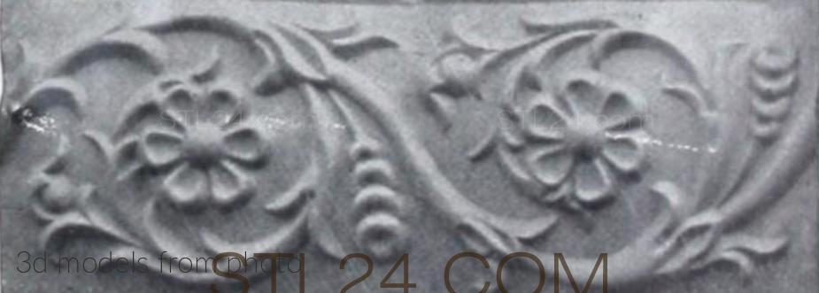 Фризы (FRIESE_1618 -  | 3D model 3DSMAX / OBJ / STL) 3D модель для ЧПУ станка